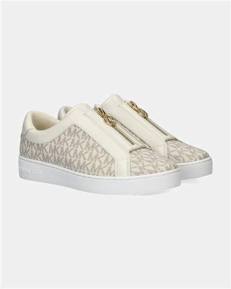 michael kors keaton zip slip on|Michael Kors keaton logo sneaker.